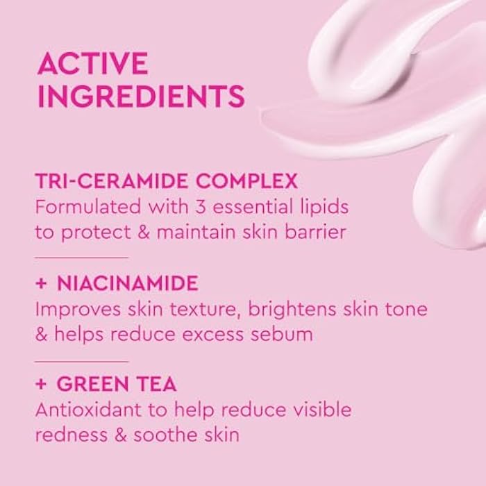 BYOMA Moisturizing Gel Cream - Barrier Repair Cream/Gel Face Lotion with Niacinamide and Green Tea - Ceramide Face Moisturizer for Dry Skin - Alcohol Free, Oil Free Face Moisturizer - 1.69 fl. oz - Image 4